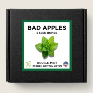 Double mint seed bombs